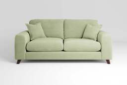 Serenity - 3 Seater Sofa, Brushed Wool Feel / Sage