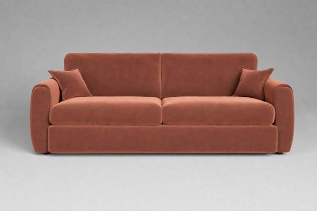 Tranquil - 4.5 Seater Sofa, Soft Touch Velvet / Cinnamon - image 1
