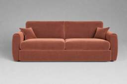 Tranquil - 4.5 Seater Sofa, Soft Touch Velvet / Cinnamon