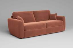 Tranquil - 4.5 Seater Sofa, Soft Touch Velvet / Cinnamon - thumbnail 2