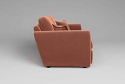 Tranquil - 4.5 Seater Sofa, Soft Touch Velvet / Cinnamon - thumbnail 3