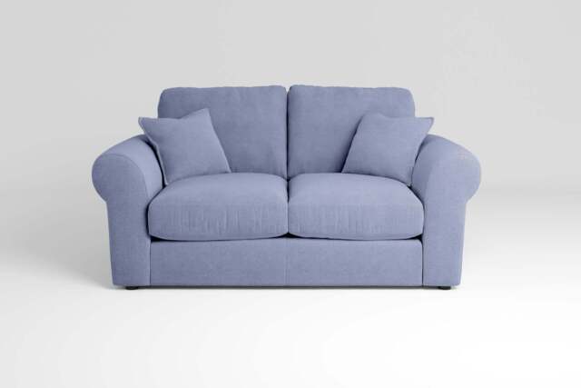 Mellow - 2 Seater Sofa, Brushed Wool Feel / Denim - image 1