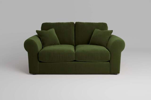 Mellow - 2 Seater Sofa, Soft Touch Velvet / Avocado - image 1