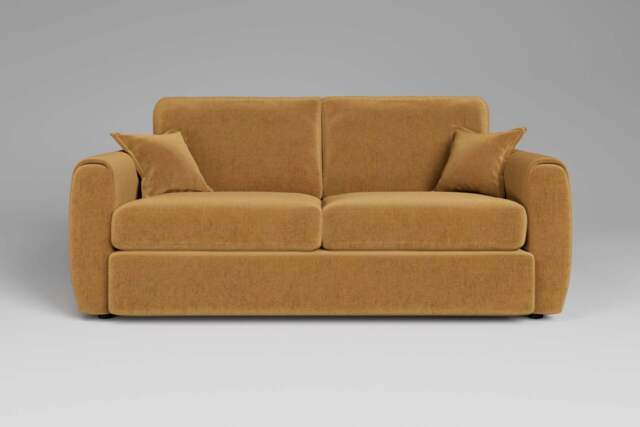 Tranquil - 3 Seater Sofa, Luxe Woven Velvet / Old Gold - image 1