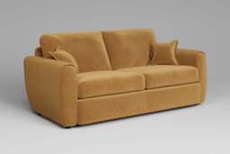Tranquil - 3 Seater Sofa, Luxe Woven Velvet / Old Gold - thumbnail 2