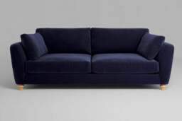 Daydream - 4.5 Seater Sofa, Soft Touch Velvet / Midnight Blue