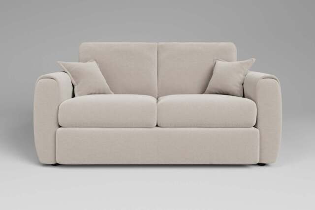 Tranquil - 2 Seater Sofa, Plush Chenille / Chalk - image 1