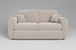 Tranquil - 2 Seater Sofa, Plush Chenille / Chalk - thumbnail 1