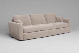 Tranquil - 5 Seater Sofa, Basket weave / Sand - thumbnail 2