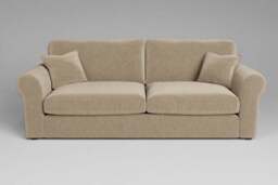 Mellow - 4.5 Seater Sofa, Luxe Woven Velvet / Latte - thumbnail 1
