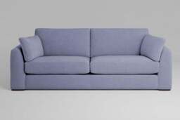 Muse - 4.5 Seater Sofa, Brushed Wool Feel / Denim - thumbnail 1