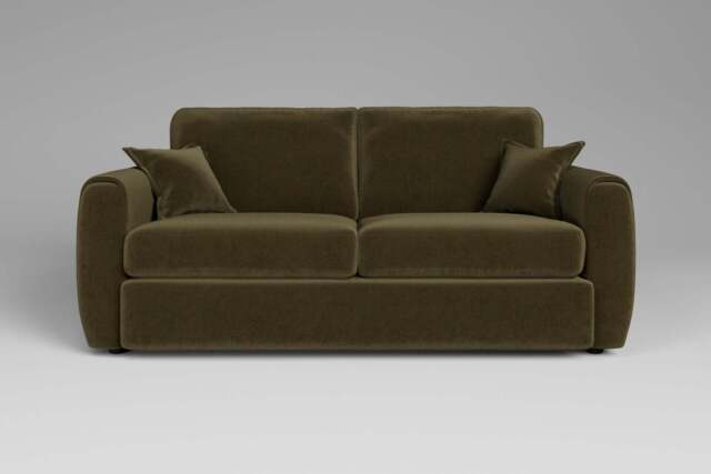 Tranquil - 3 Seater Sofa, Luxe Woven Velvet / Forest Green - image 1