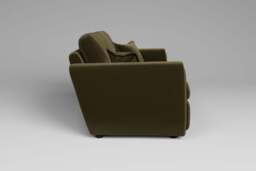 Tranquil - 3 Seater Sofa, Luxe Woven Velvet / Forest Green - thumbnail 3