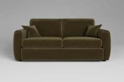 Tranquil - 3 Seater Sofa, Luxe Woven Velvet / Forest Green - thumbnail 1