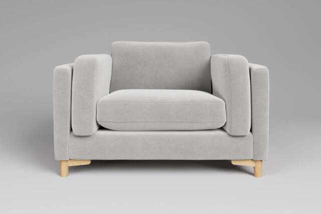 Fusion - Large Chair, Brushed Wool Feel / Whisper - image 1