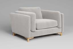 Fusion - Large Chair, Brushed Wool Feel / Whisper - thumbnail 2