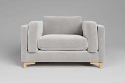 Fusion - Large Chair, Brushed Wool Feel / Whisper - thumbnail 1