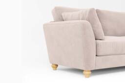 Daydream - 2 Seater Sofa, Cotton Blend / Bisque - thumbnail 3