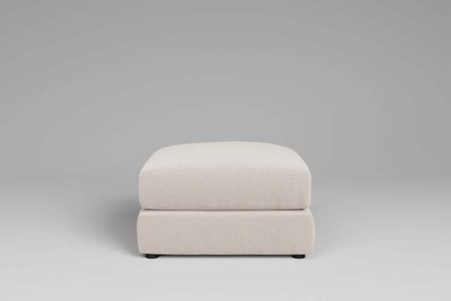 Outlet - Utopia - Footstool - Basket Weave - Tailored Trim - image 1