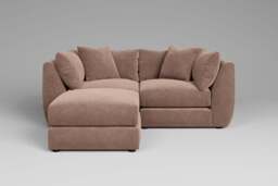 Utopia - 2 Piece with Footstool - Rearrangeable Modular Sofa, Cotton Blend / Chai / Casual Trim - thumbnail 6