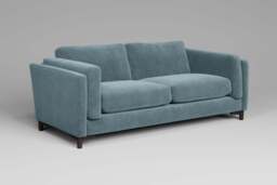Fusion - 3 Seater Sofa, Cotton Blend / Topaz - thumbnail 4