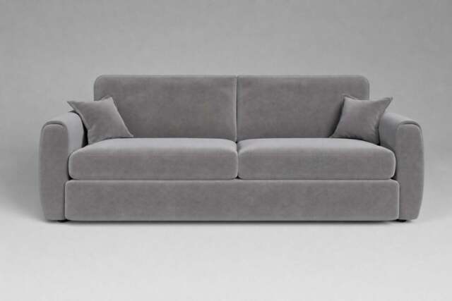 Tranquil - 4.5 Seater Sofa, Brushed Wool Feel / Pewter - image 1