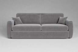 Tranquil - 4.5 Seater Sofa, Brushed Wool Feel / Pewter - thumbnail 1