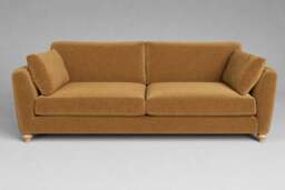Daydream - 4.5 Seater Sofa, Luxe Woven Velvet / Old Gold
