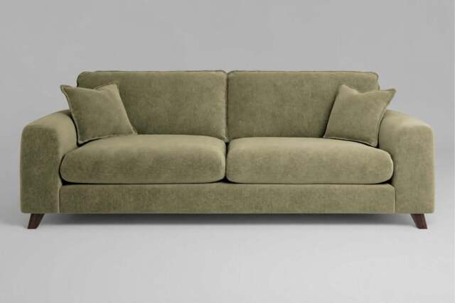 Serenity - 4.5 Seater Sofa, Cotton Blend / Jade - image 1