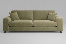 Serenity - 4.5 Seater Sofa, Cotton Blend / Jade - thumbnail 1