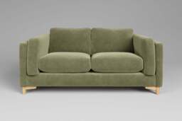 Fusion - 2 Seater Sofa, Cotton Blend / Jade - thumbnail 1