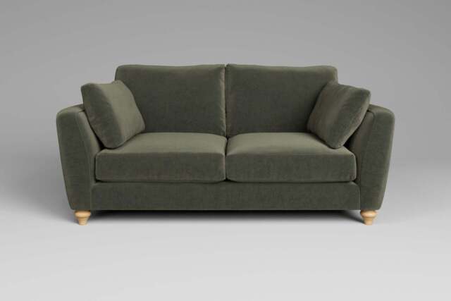 Daydream - 3 Seater Sofa, Luxe Woven Velvet / Pine - image 1