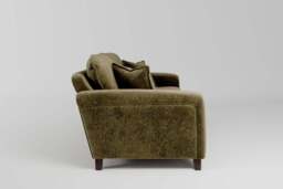Serenity - 4 Seater Sofa, Soft Woven Chenille / Olive - thumbnail 2