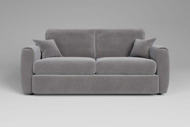 Tranquil - 3 Seater Sofa, Brushed Wool Feel / Pewter - image 1