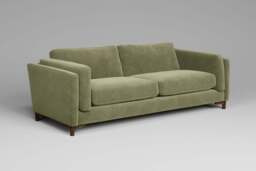 Fusion - 4.5 Seater Sofa, Cotton Blend / Jade - thumbnail 3