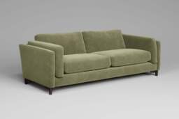 Fusion - 4.5 Seater Sofa, Cotton Blend / Jade - thumbnail 2