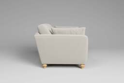 Daydream - 4.5 Seater Sofa, Luxe Woven Velvet / Snow - thumbnail 3