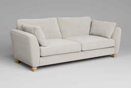 Daydream - 4.5 Seater Sofa, Luxe Woven Velvet / Snow - thumbnail 2