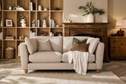 Daydream - 3 Seater Sofa, Basket Weave / Sand - thumbnail 2