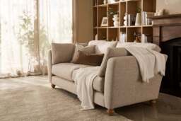 Daydream - 3 Seater Sofa, Basket Weave / Sand - thumbnail 3
