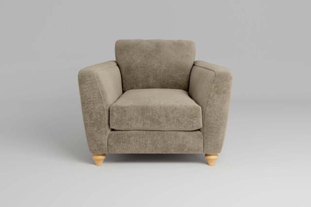 Daydream - Chair, Soft Woven Chenille / Ecru - image 1
