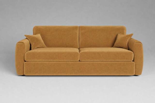 Tranquil - 4.5 Seater Sofa, Luxe Woven Velvet / Old Gold - image 1