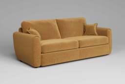 Tranquil - 4.5 Seater Sofa, Luxe Woven Velvet / Old Gold - thumbnail 2