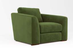 Muse - Chair, Soft Touch Velvet / Avocado - thumbnail 3