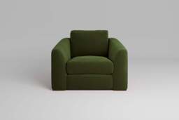 Muse - Chair, Soft Touch Velvet / Avocado