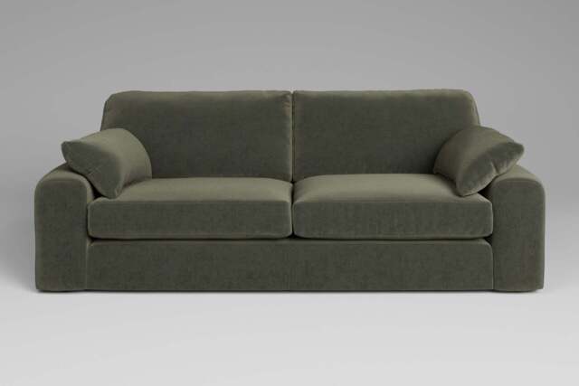 7th Heaven Maxi - 4 Seater Sofa, Luxe Woven Velvet / Pine - image 1