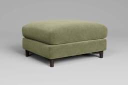 Fusion - Footstool (Large), Cotton Blend / Jade - thumbnail 4
