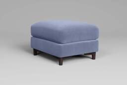 Fusion - Footstool (Small), Brushed Wool Feel / Denim - thumbnail 4