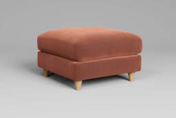 Cloud Nine - Footstool (Medium), Soft Touch Velvet / Cinnamon - thumbnail 2