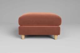Cloud Nine - Footstool (Medium), Soft Touch Velvet / Cinnamon - thumbnail 1